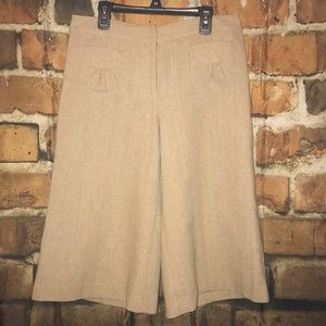 Tabitha Tweed Gauchos size 4 Anthropologie ❤️❤️